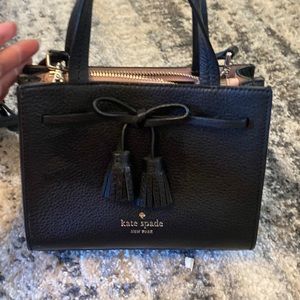 Black kate spade purse